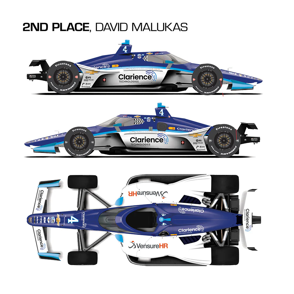 2025 Indianapolis 500 Victory Row NTT IndyCar Series 3-Car Set 1:64 2025 Diecast Car - Image 4