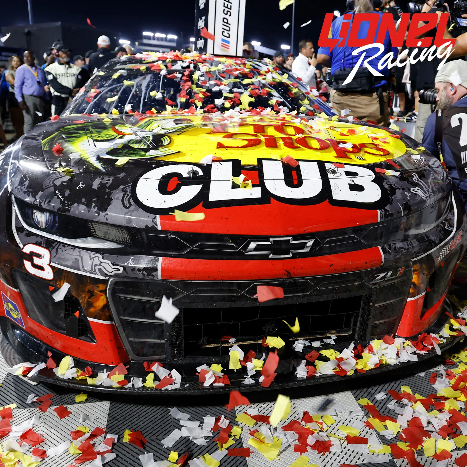 Austin Dillon / Richard Childress Dual Autographed Richmond Race Win 1:24 Standard 2025 Diecast Car Preorder - Currently Projected June - Image 3