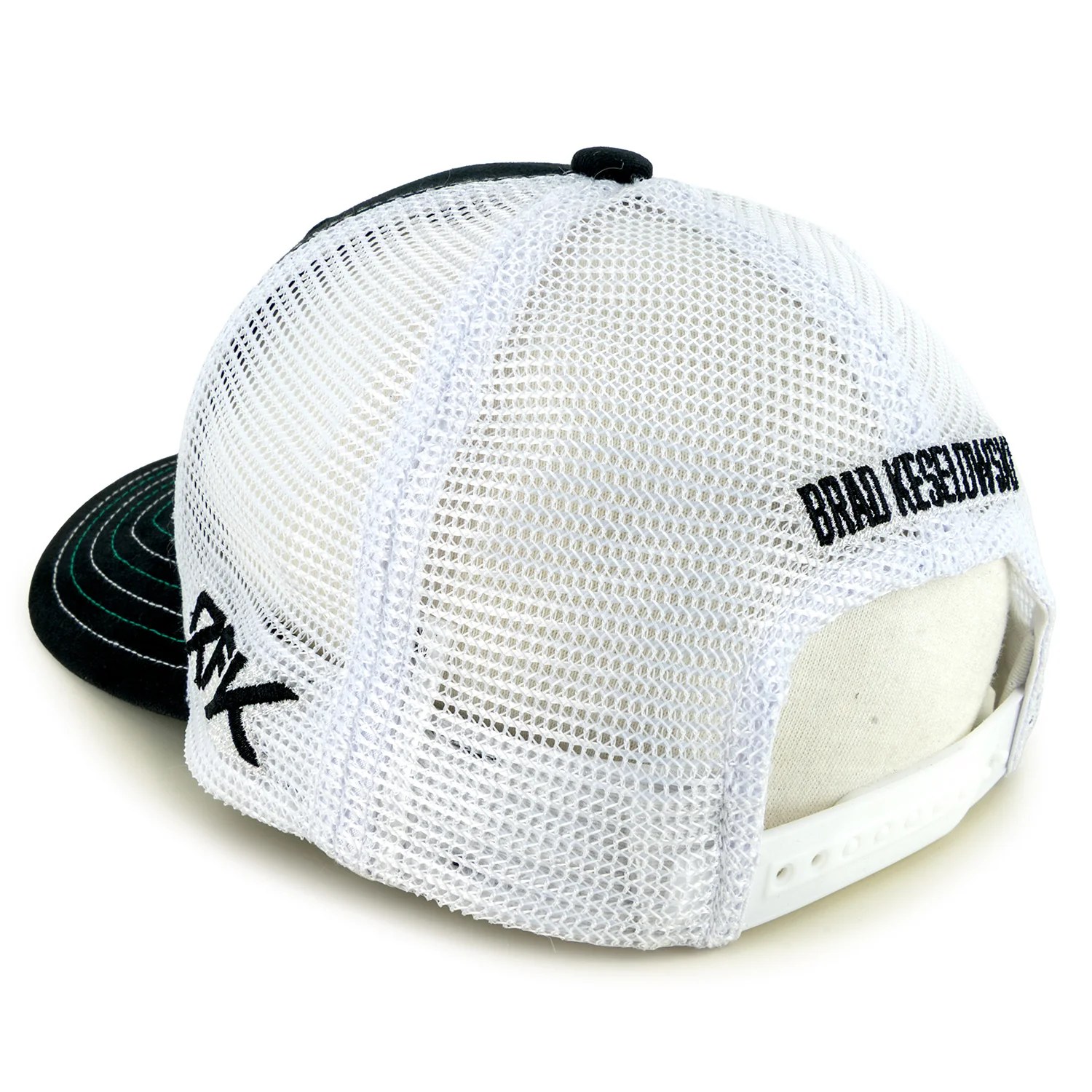 Brad Keselowski BuildSubmarines Sponsor Mesh Hat Black/White - Sale - Image 4