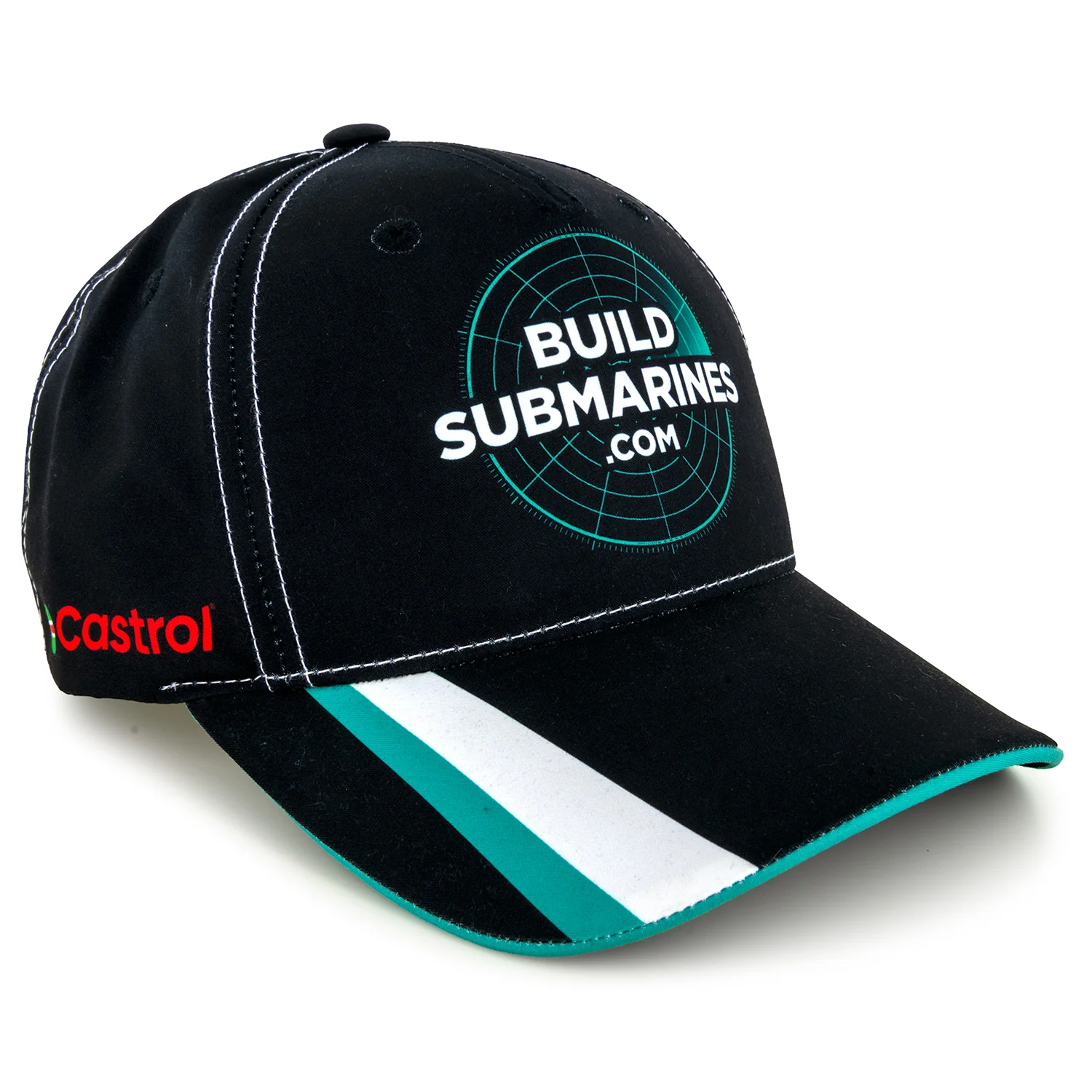 Brad Keselowski Uniform Pit Hat Black - Image 3