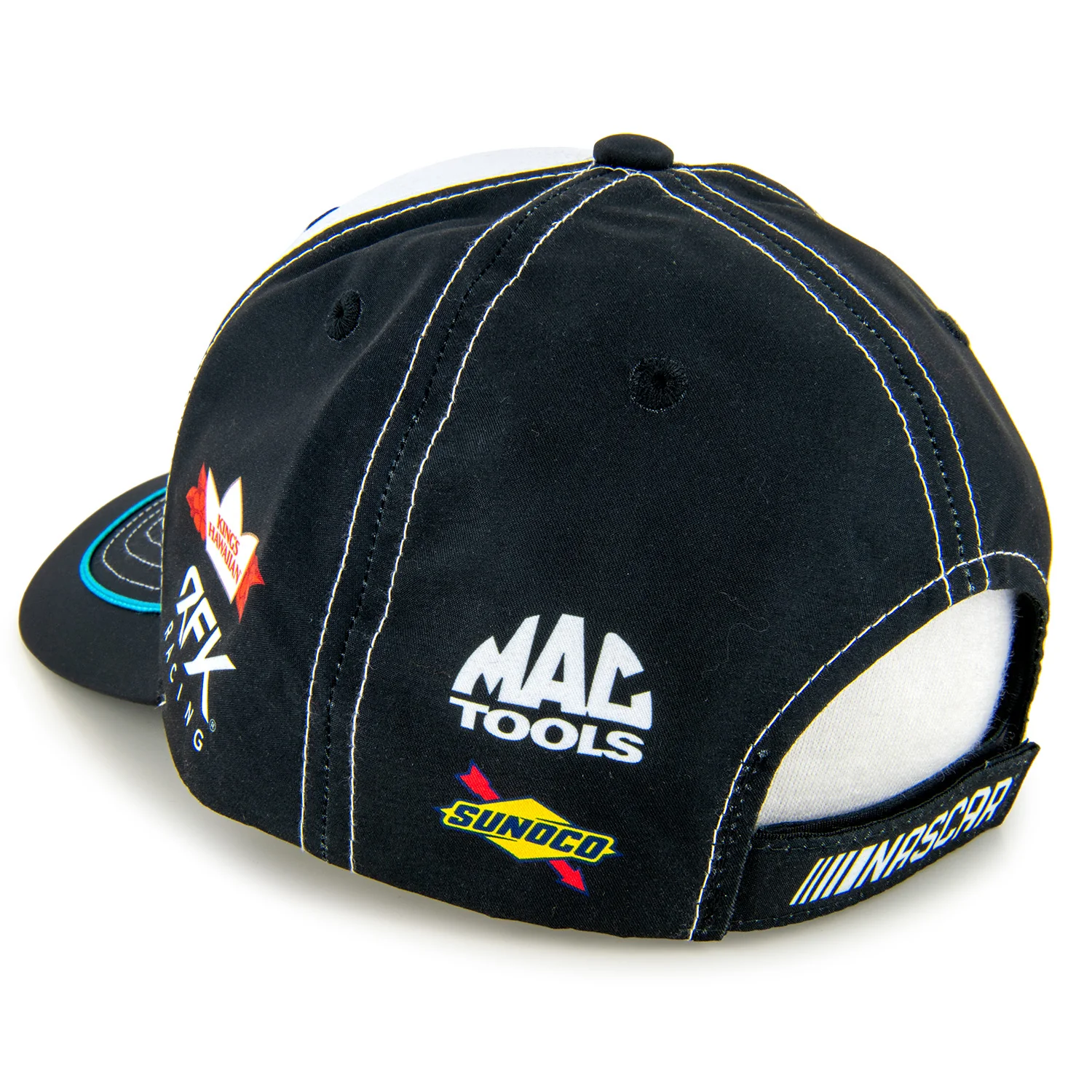 Brad Keselowski BuildSubmarines Uniform Pit Hat Black/White - Sale - Image 4