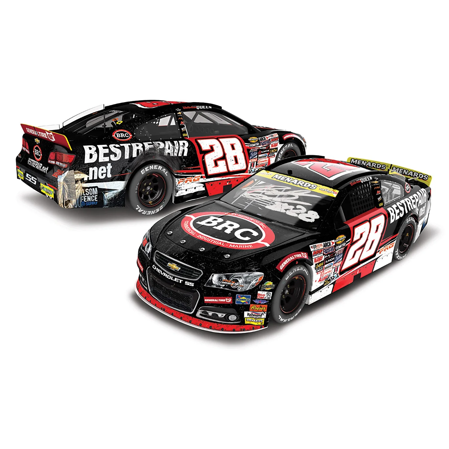 Butterbean Queen Autographed ARCA Championship Toledo Race Win 1:24 2025 Diecast Preorder - Currently Projected October