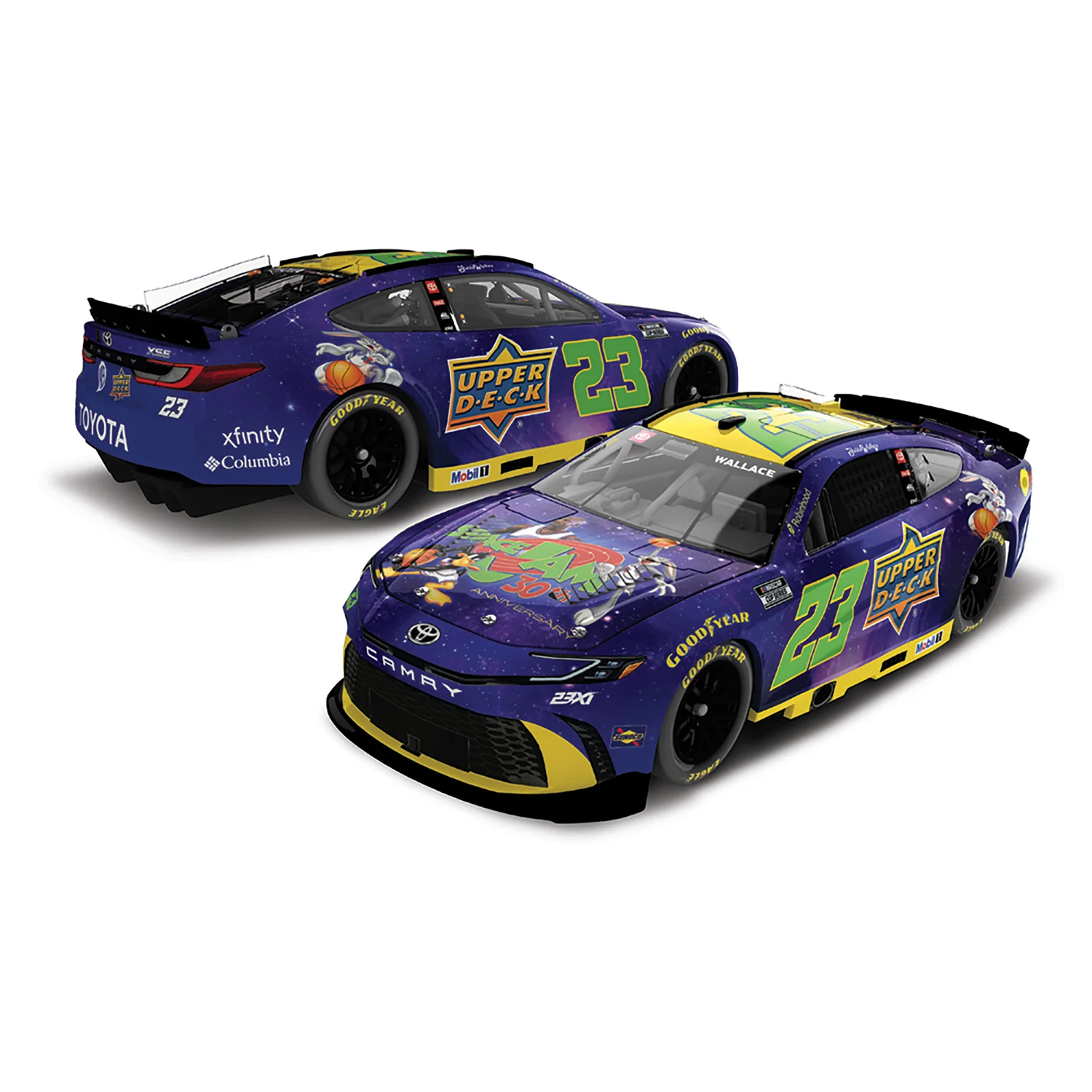 Bubba Wallace Upper Deck / Space Jam 1:64 2026 Diecast Car Preorder - Currently Projected January