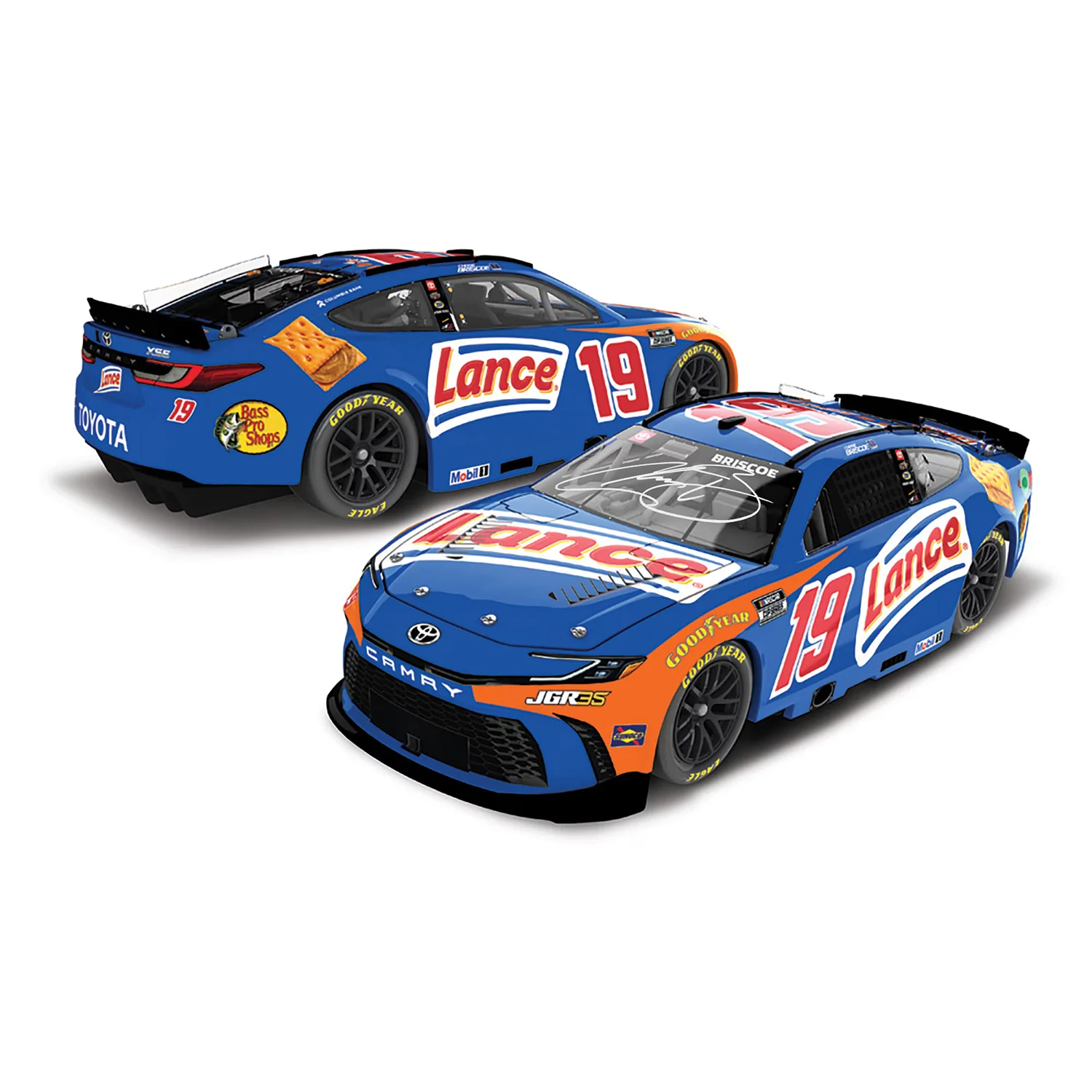 Chase Briscoe Autographed Lance 1:24 Standard 2026 Diecast Car Preorder - Currently Projected November