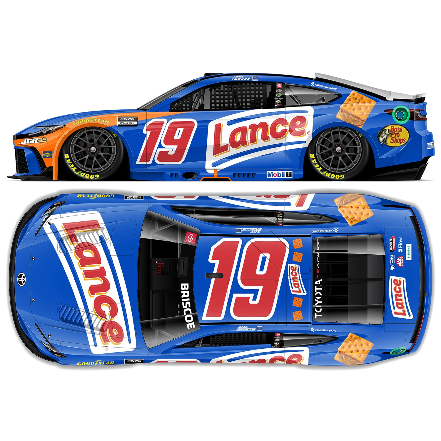 Chase Briscoe Lance 1:24 Standard 2026 Diecast Car Preorder - Currently Projected November - Image 2