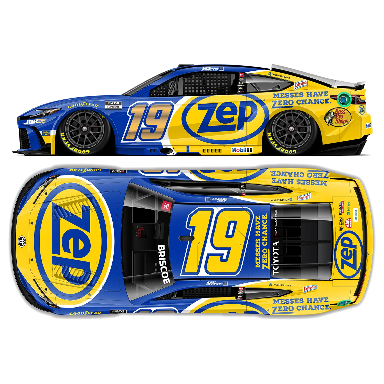 Chase Briscoe Zep 1:24 Standard 2026 Diecast Car Preorder - Currently Projected November - Image 2