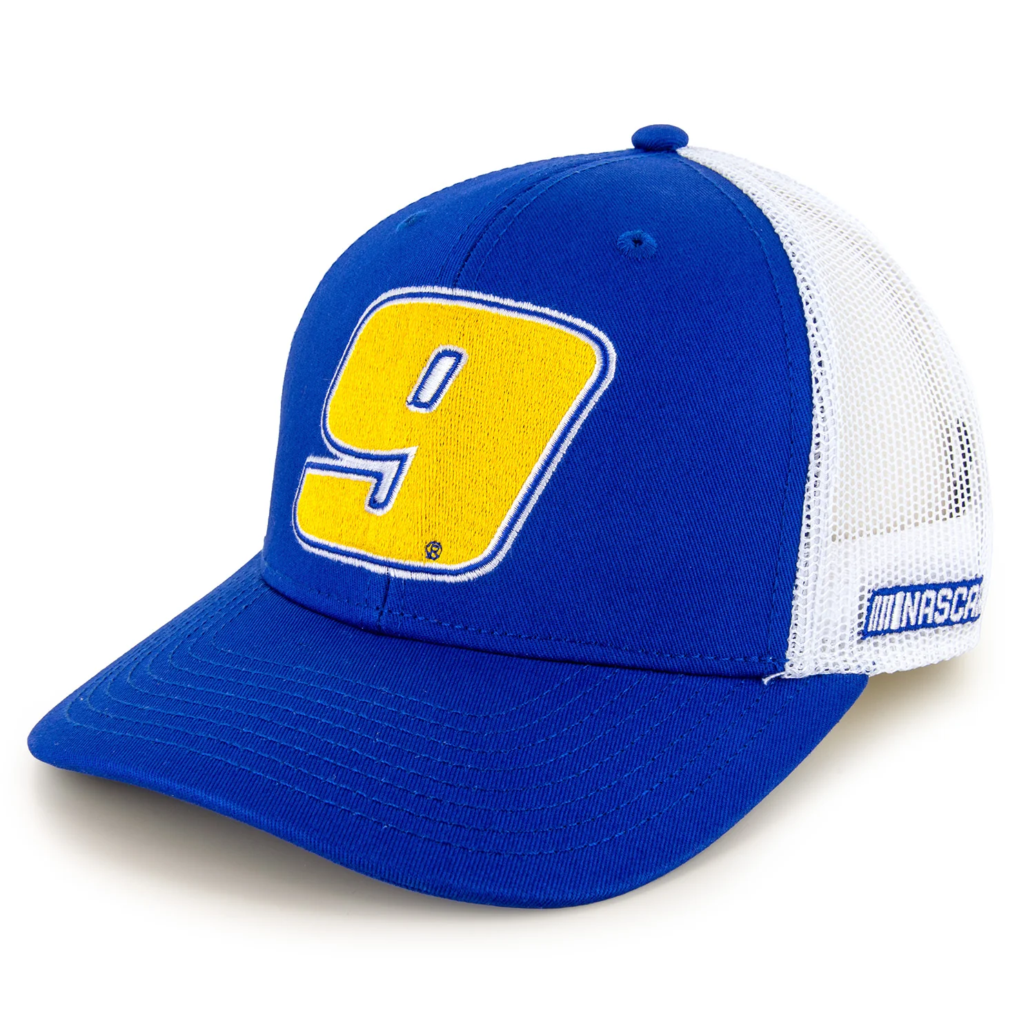Chase Elliott 2026 Big Number #9 Mesh NASCAR The Game Hat Exclusive Blue/White
