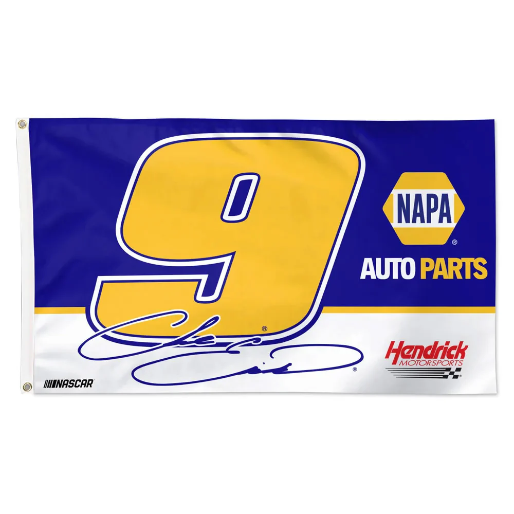 Chase Elliott 2026 Car Number #9 3x5 Flag