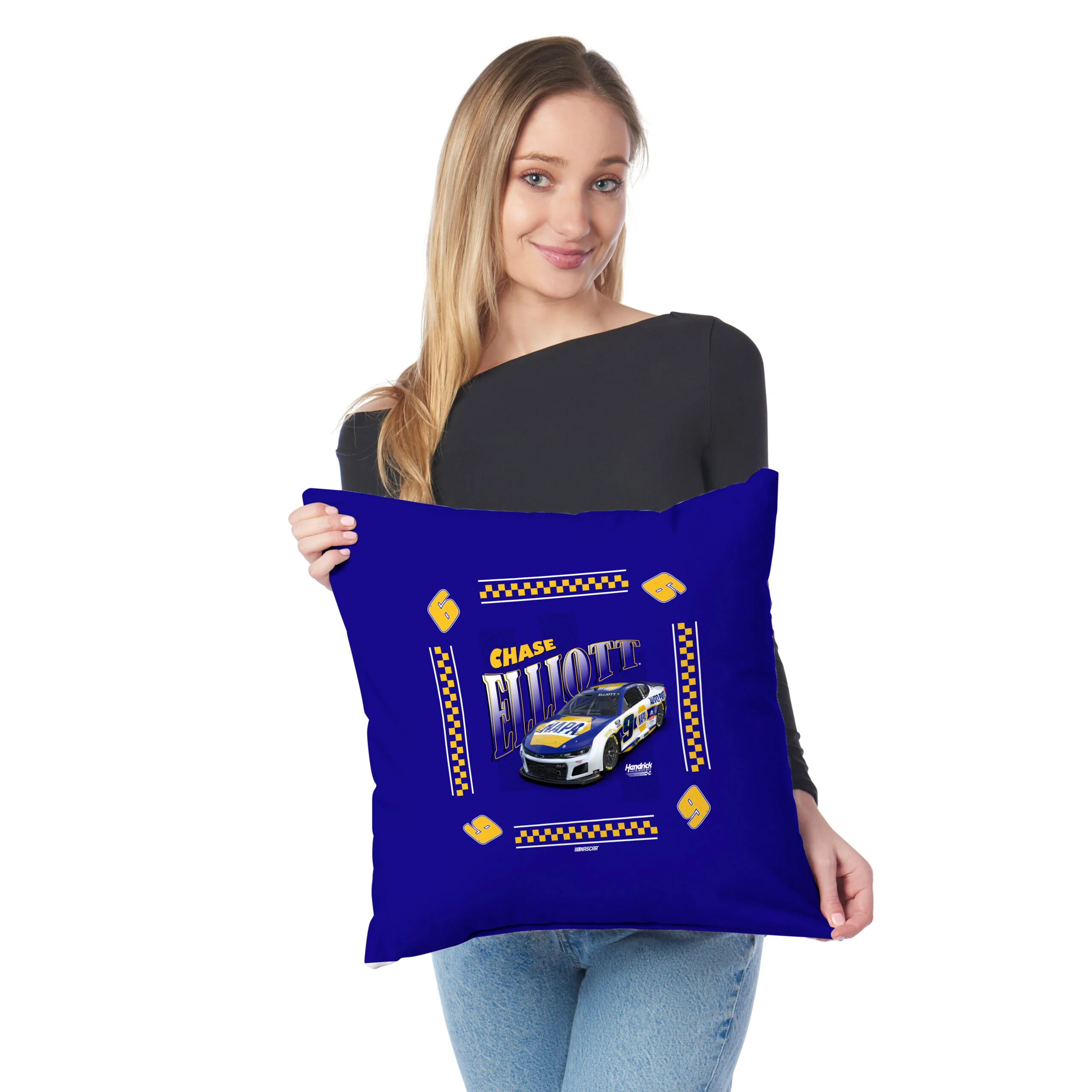 Chase Elliott 2026 NAPA 18x18 Two-Sided Northwest Pillow - Image 3