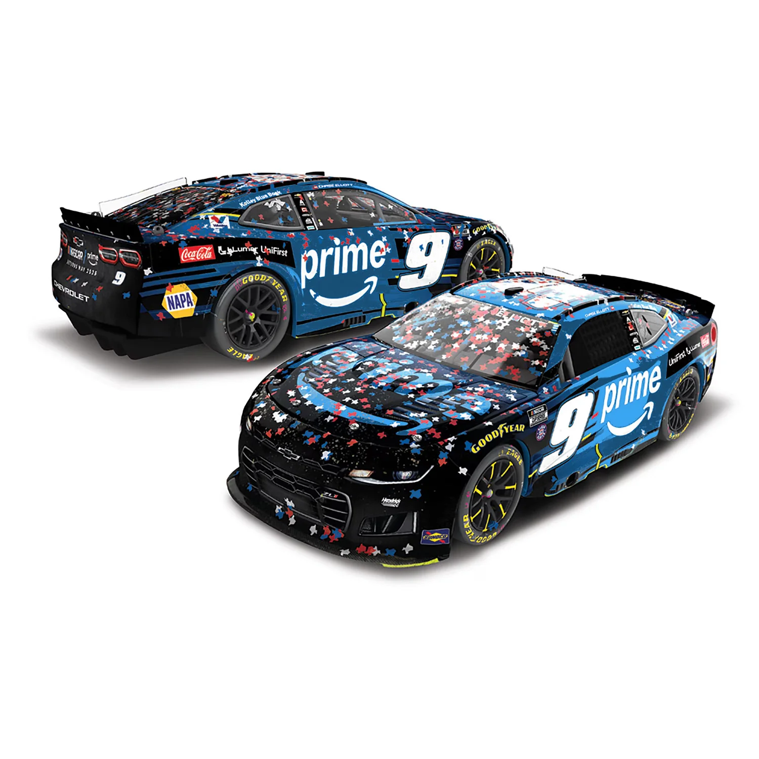 Chase Elliott Color Chrome Texas Race Win 1:24 2026 Diecast Car Preorder - Currently Projected December