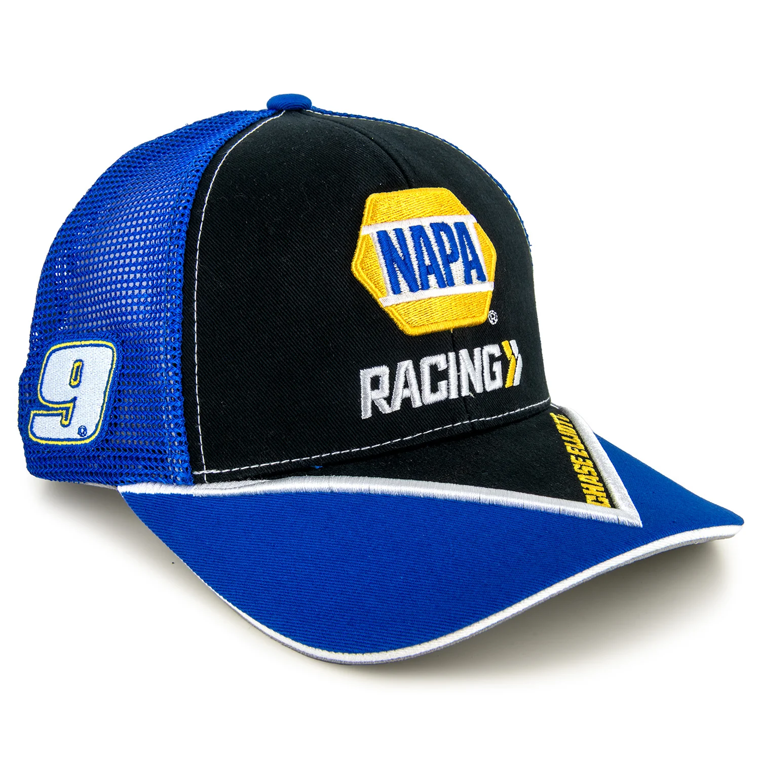 Chase Elliott NAPA Element Sponsor Mesh Hat Blue/Black - Image 3