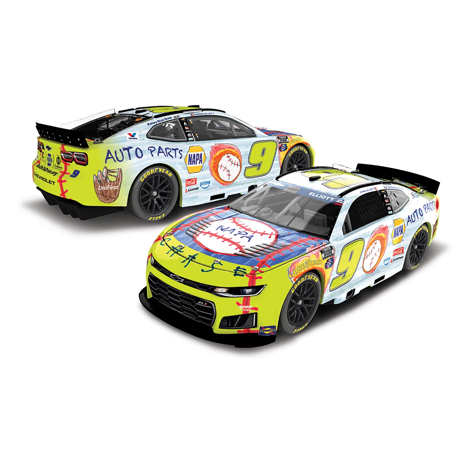 Chase Elliott NAPA Desi9n to Drive 1:64 2026 Diecast Car Preorder - Currently Projected January