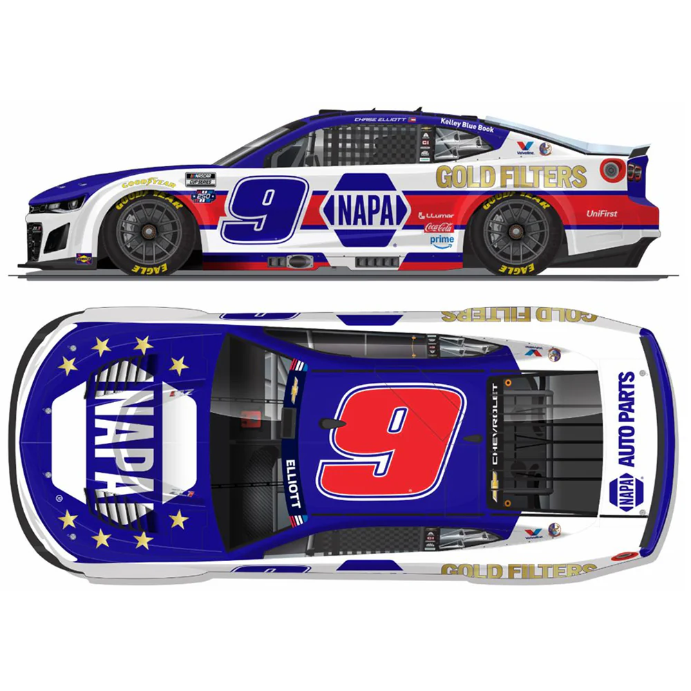 Chase Elliott NAPA Gold Filters San Diego 1:64 2026 Diecast Car Preorder - Currently Projected January - Image 2