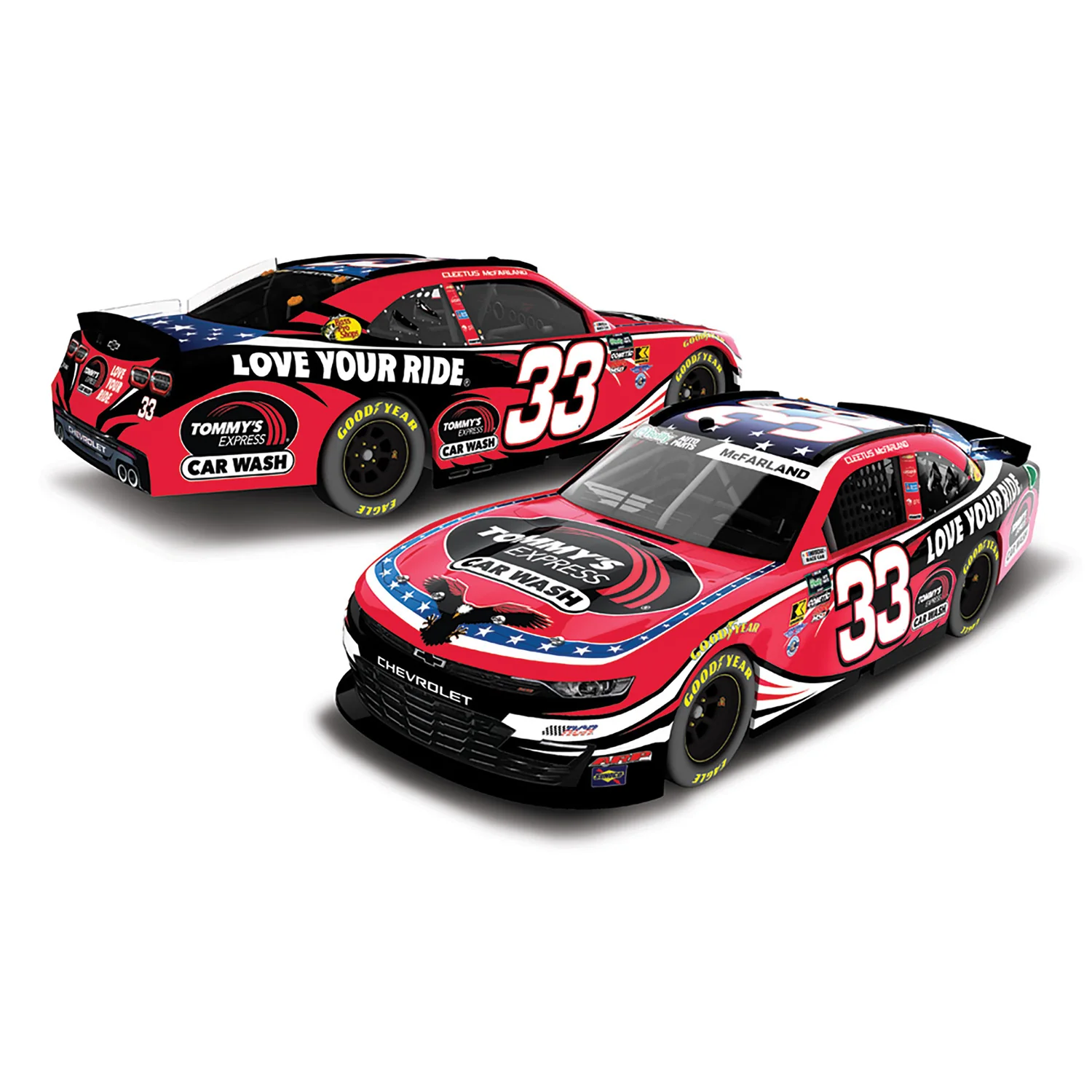 Cleetus McFarland Tommy's Express Car Wash 1:64 2026 Diecast Car Preorder - Currently Projected September