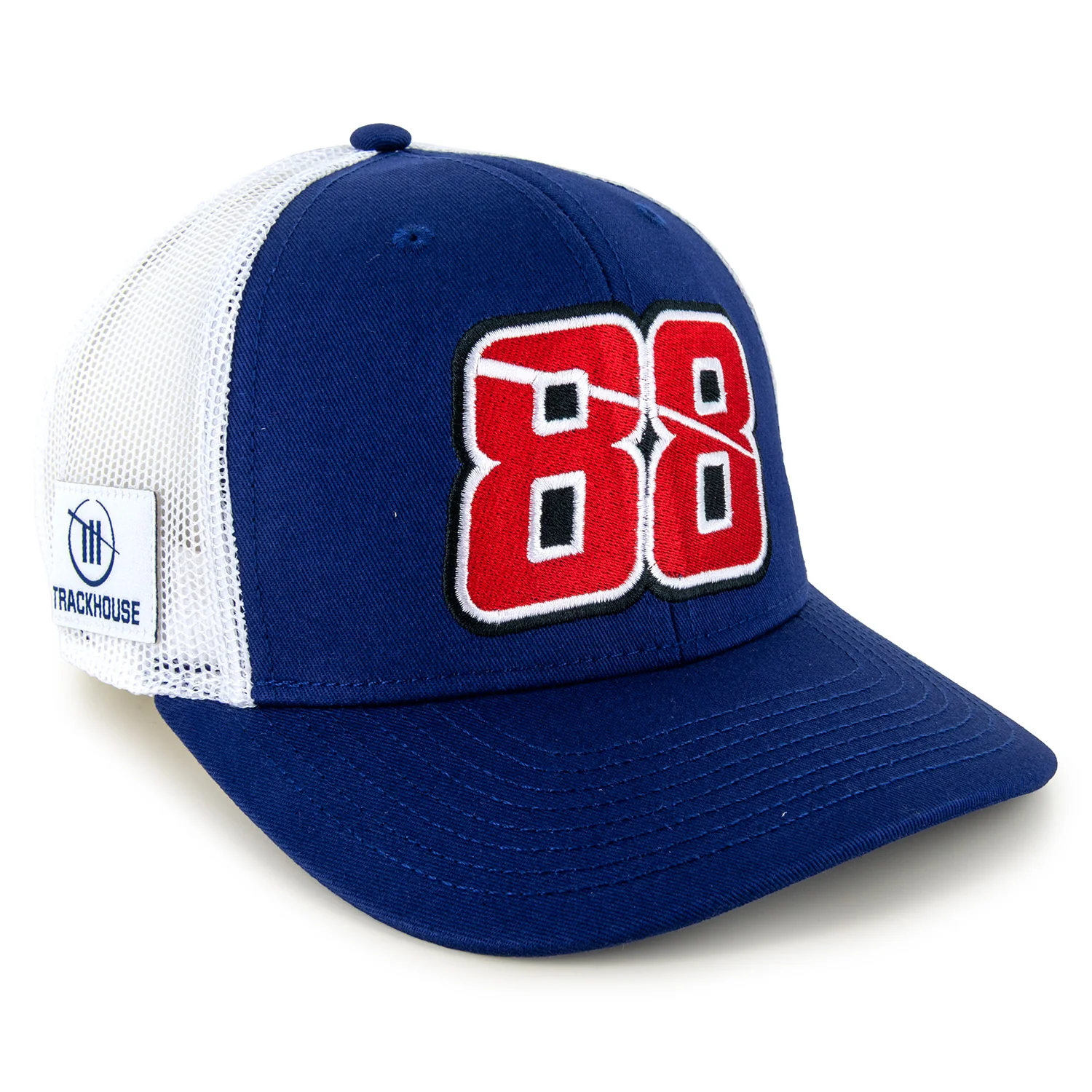 Connor Zilisch 2026 Big Number #88 Mesh NASCAR The Game Hat Exclusive Blue/White - Image 3