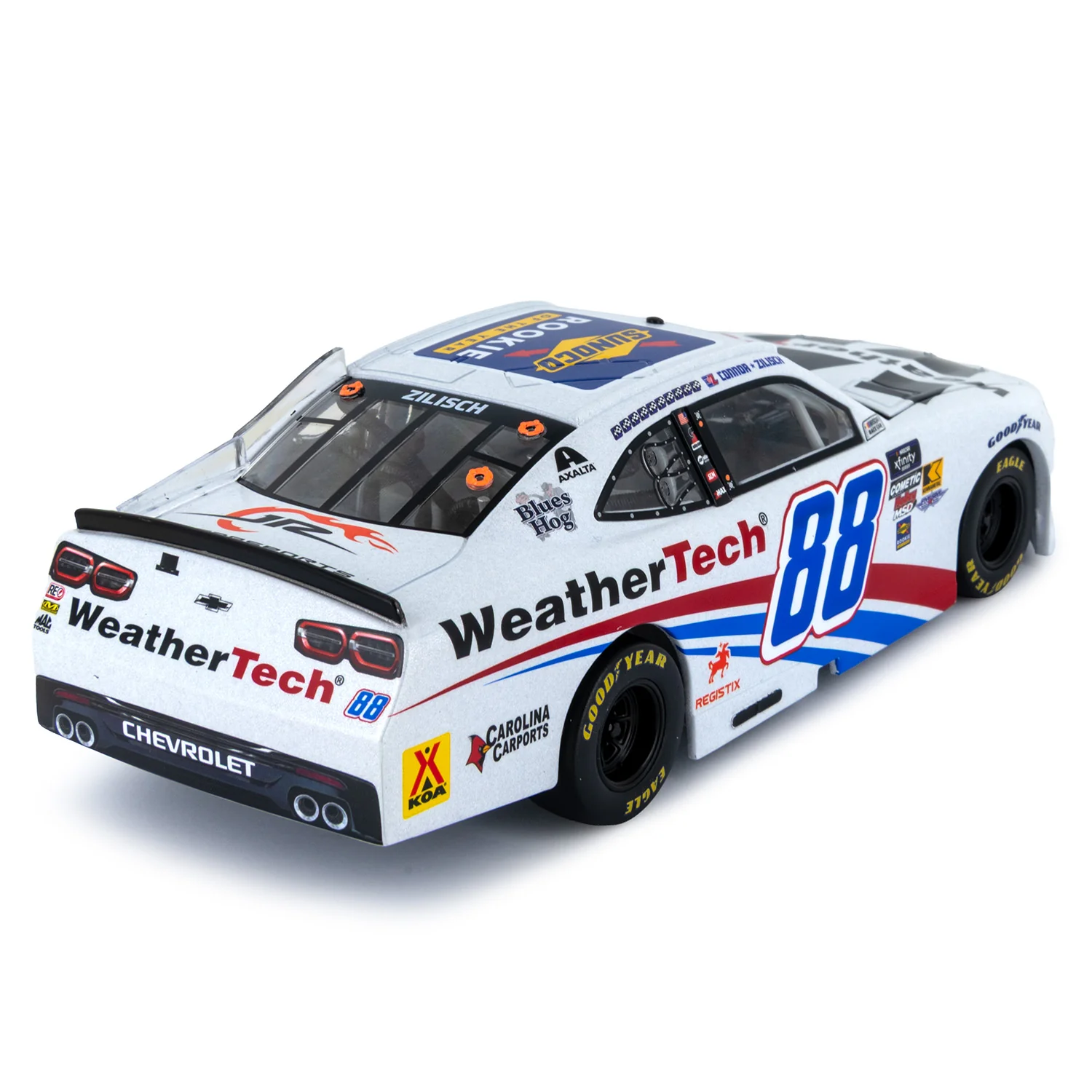 Connor Zilisch Autographed Xfinity Series Rookie of the Year 1:24 Galaxy Color 2025 Diecast Car - Image 2