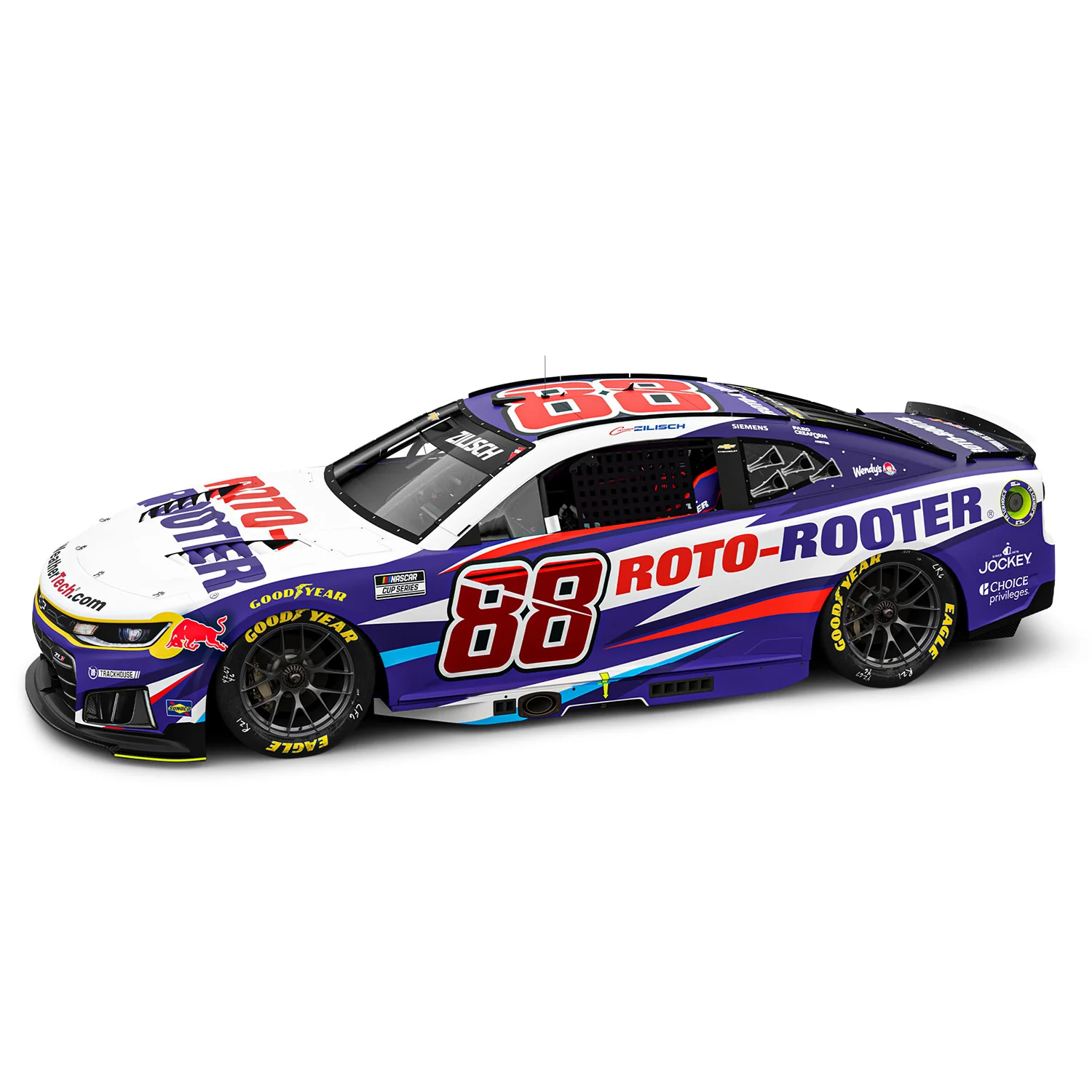 Connor Zilisch Roto-Rooter 1:64 2026 Diecast Car Preorder - Currently Projected November - Image 2
