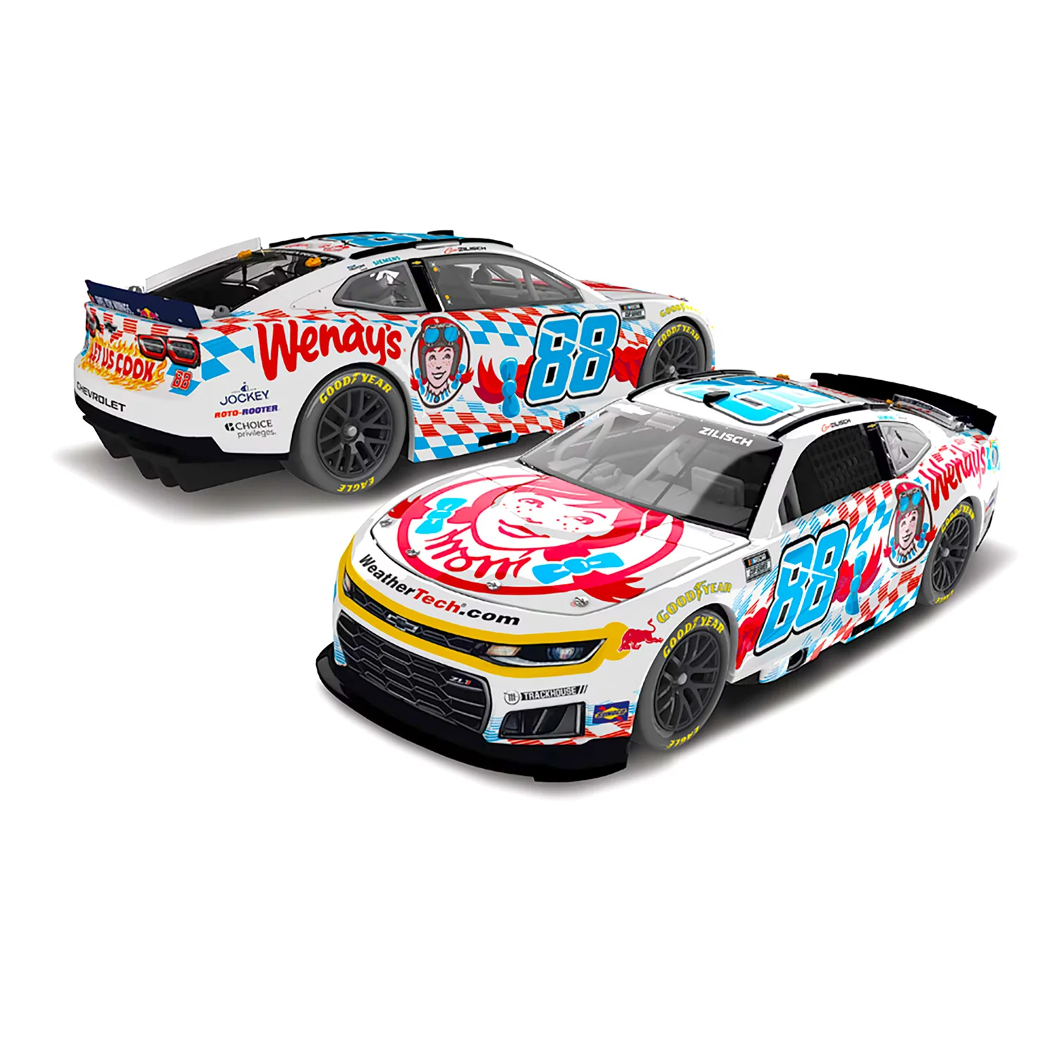 Connor Zilisch Wendy's 1:24 Standard 2026 Diecast Car Preorder - Currently Projected November
