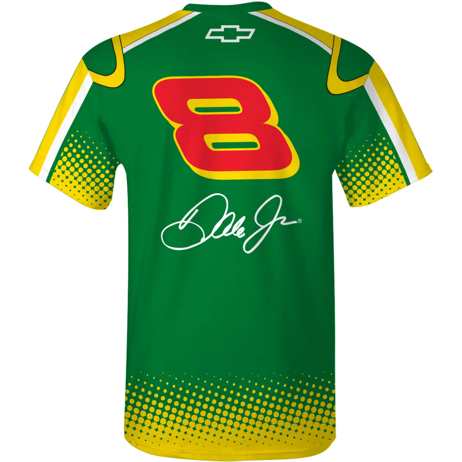 Dale Earnhardt Jr Sun Drop #8 Sublimated Uniform Pit Crew T-Shirt - Image 3