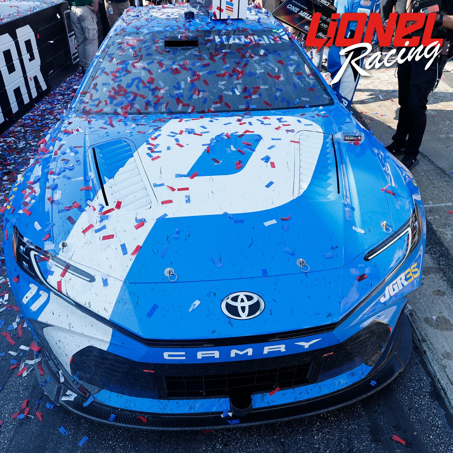 Denny Hamlin Color Chrome All-Star Dover Race Win 1:24 2026 Diecast Car Preorder - Currently Projected December - Image 2