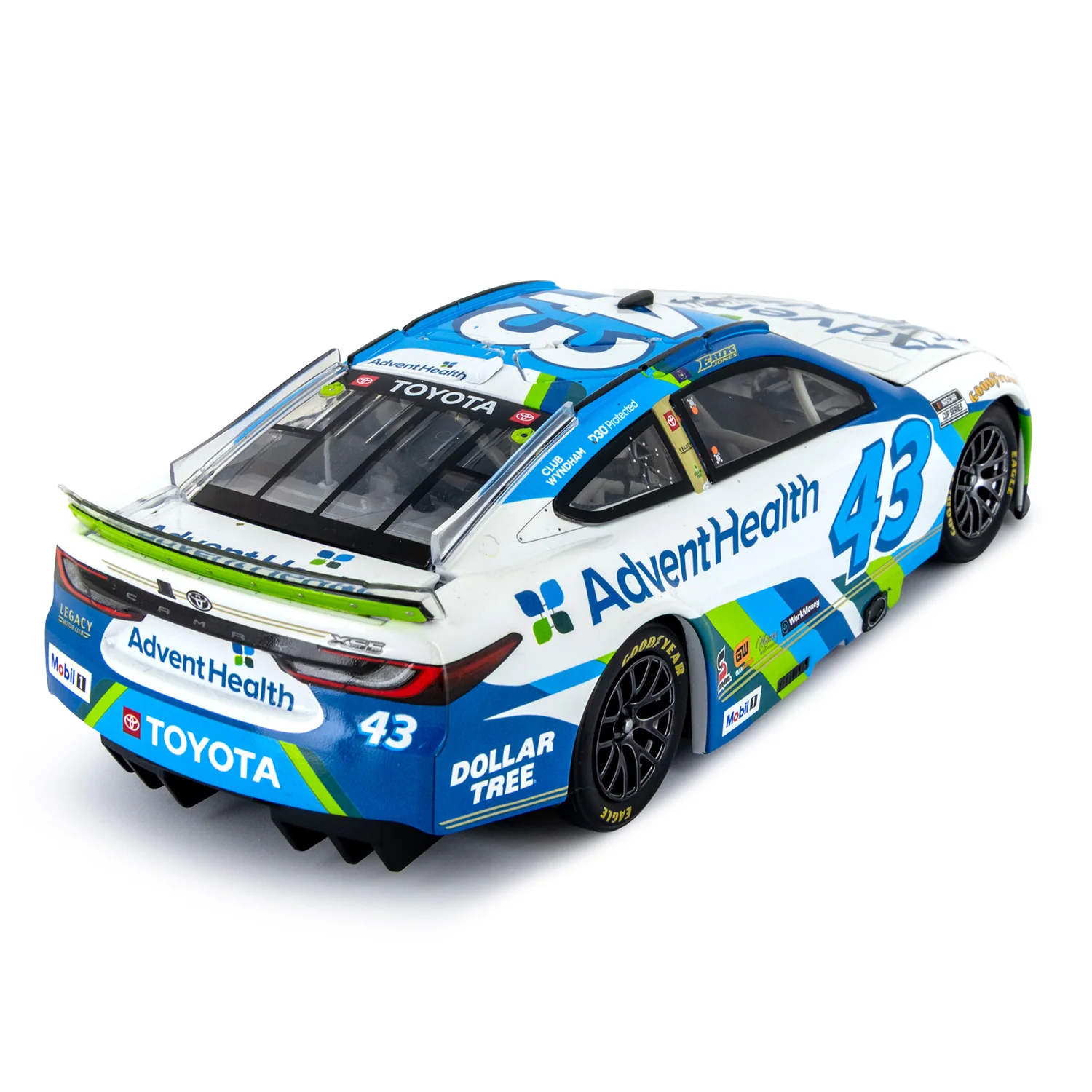 Erik Jones Autographed Advent Health 1:24 Standard 2026 Diecast Car - Image 2