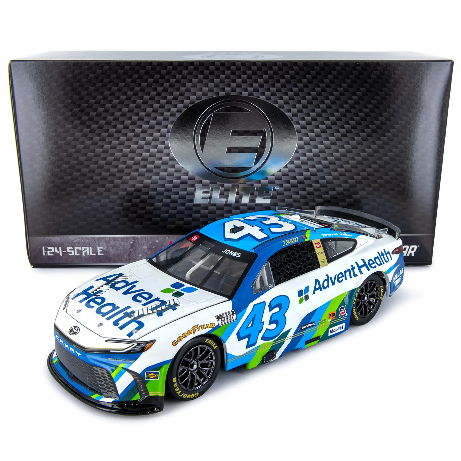 Erik Jones ELITE Advent Health 1:24 2026 Diecast Car