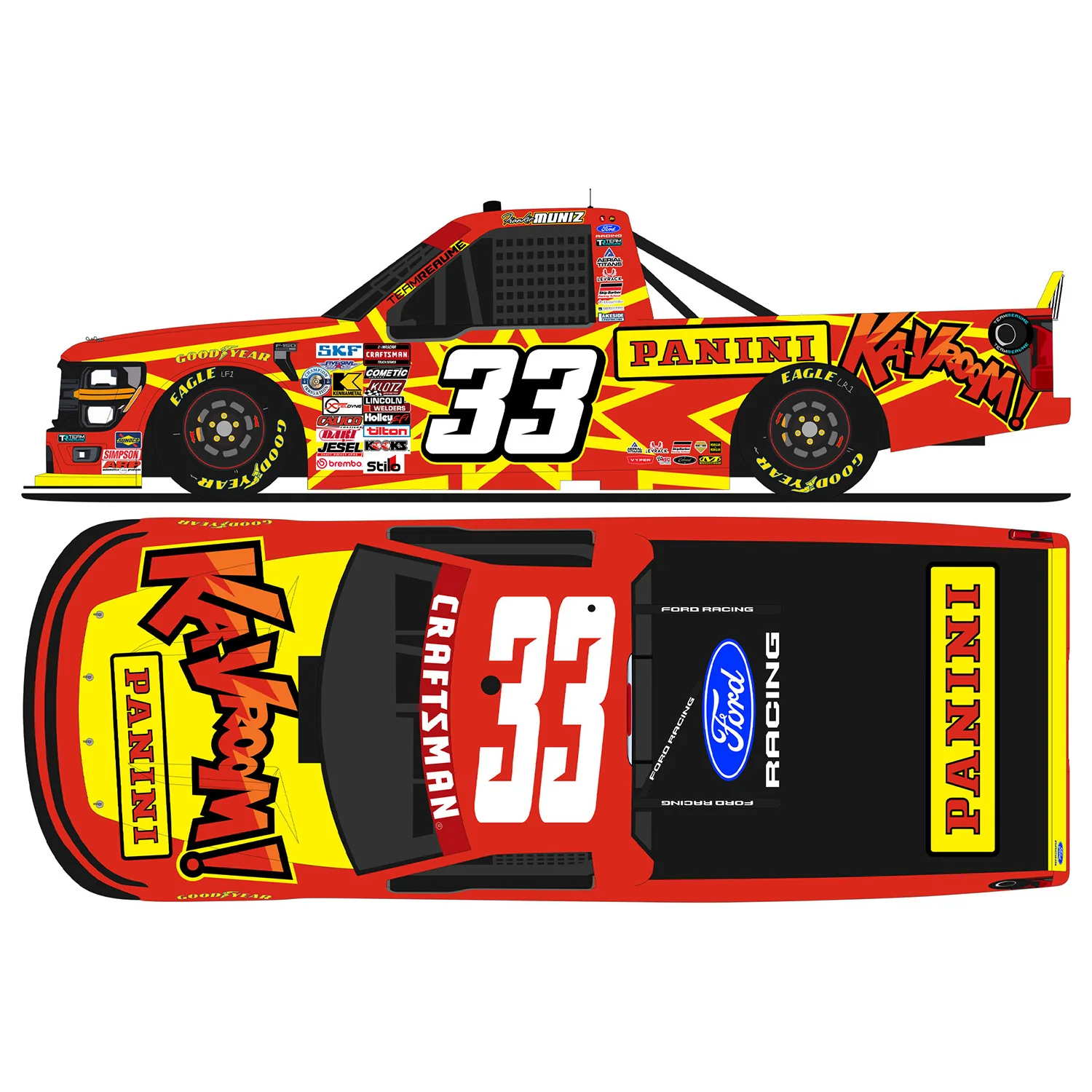 Frankie Muniz Panini 1:64 2026 Diecast Truck Series Preorder - Currently Projected November - Image 2