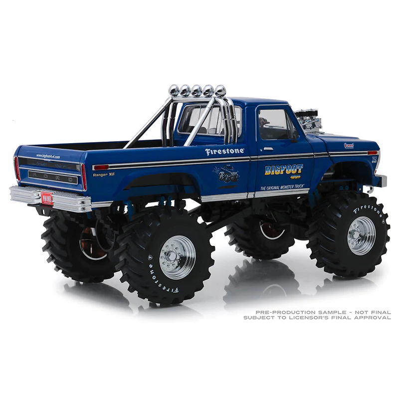Greenlight 1:18 1974 Ford F-250 Bigfoot #1 Monster Truck with 48-Inch Tires - Image 3