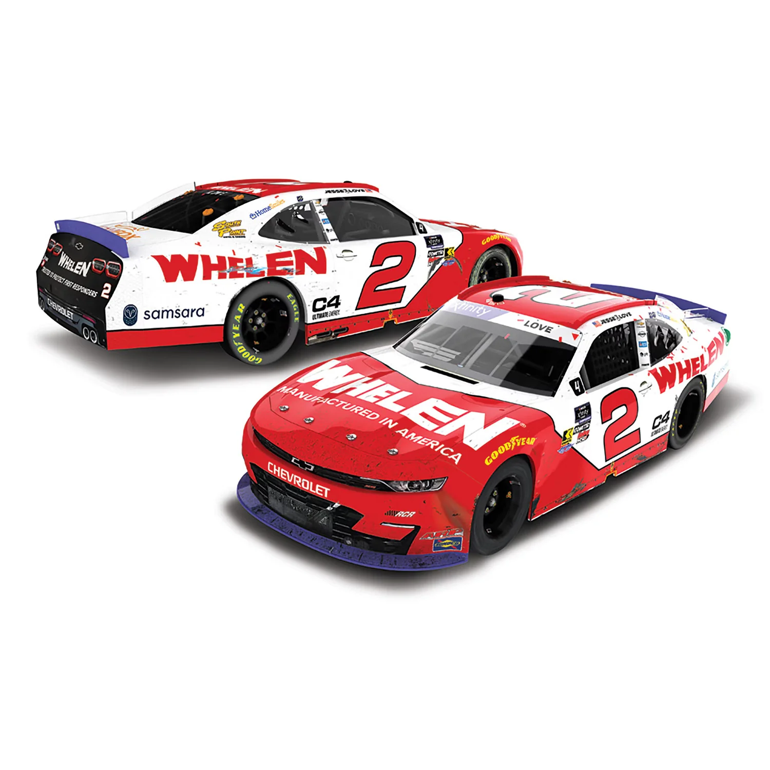 Jesse Love NASCAR Xfinity Champion Phoenix Race Win 1:24 Standard 2025 Diecast Car Preorder - Currently Projected September