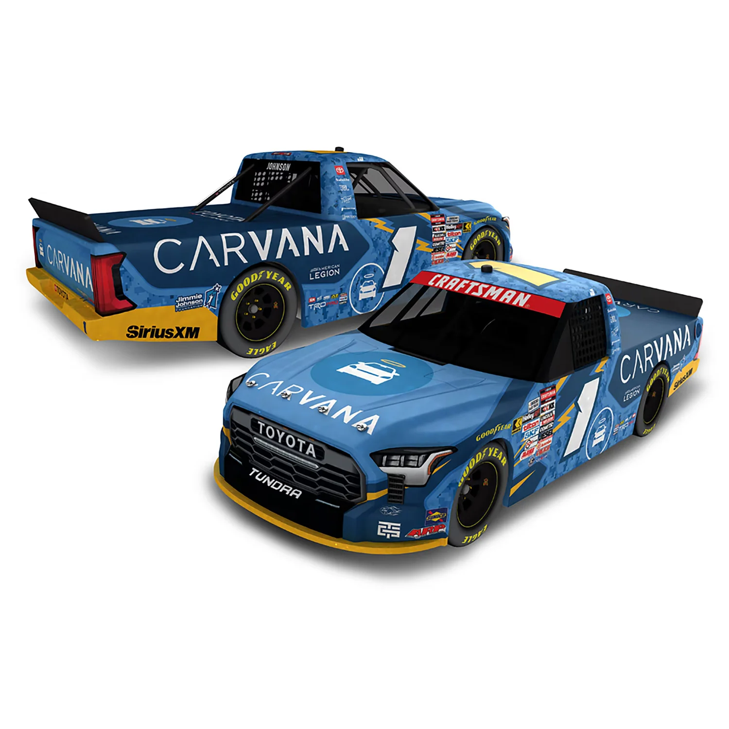 Jimmie Johnson San Diego Race the Base Truck Series 1:24 Standard 2026 Diecast Truck Preorder - Currently Projected August