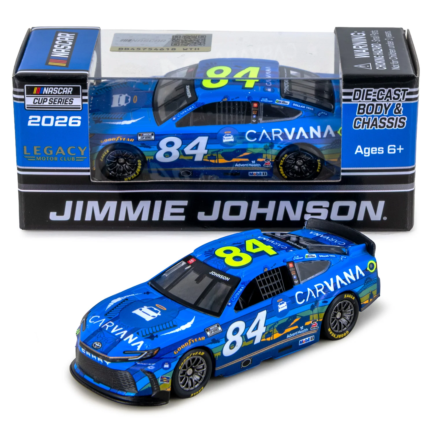 Jimmie Johnson Race the Base San Diego 1:64 2026 Diecast Car