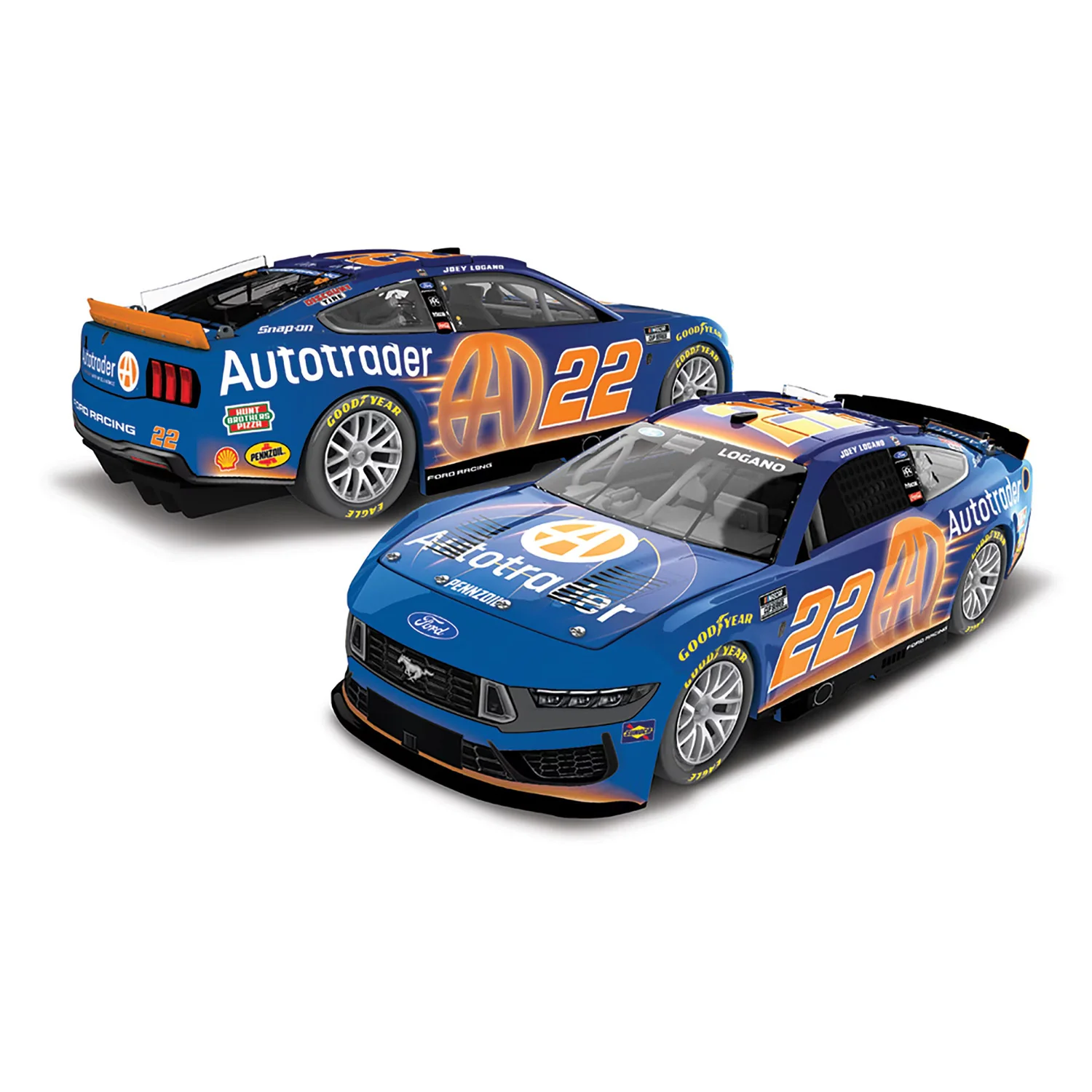 Joey Logano ELITE Autotrader 1:24 2026 Diecast Car Preorder - Currently Projected September