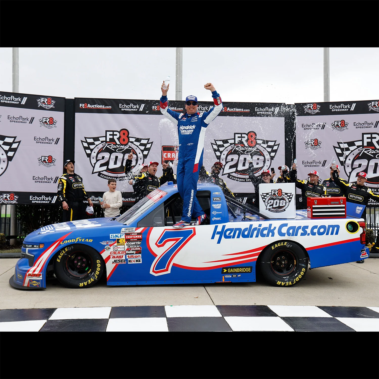 Kyle Busch Atlanta Truck Series Race Win 1:64 2026 Diecast Preorder - Currently Projected September