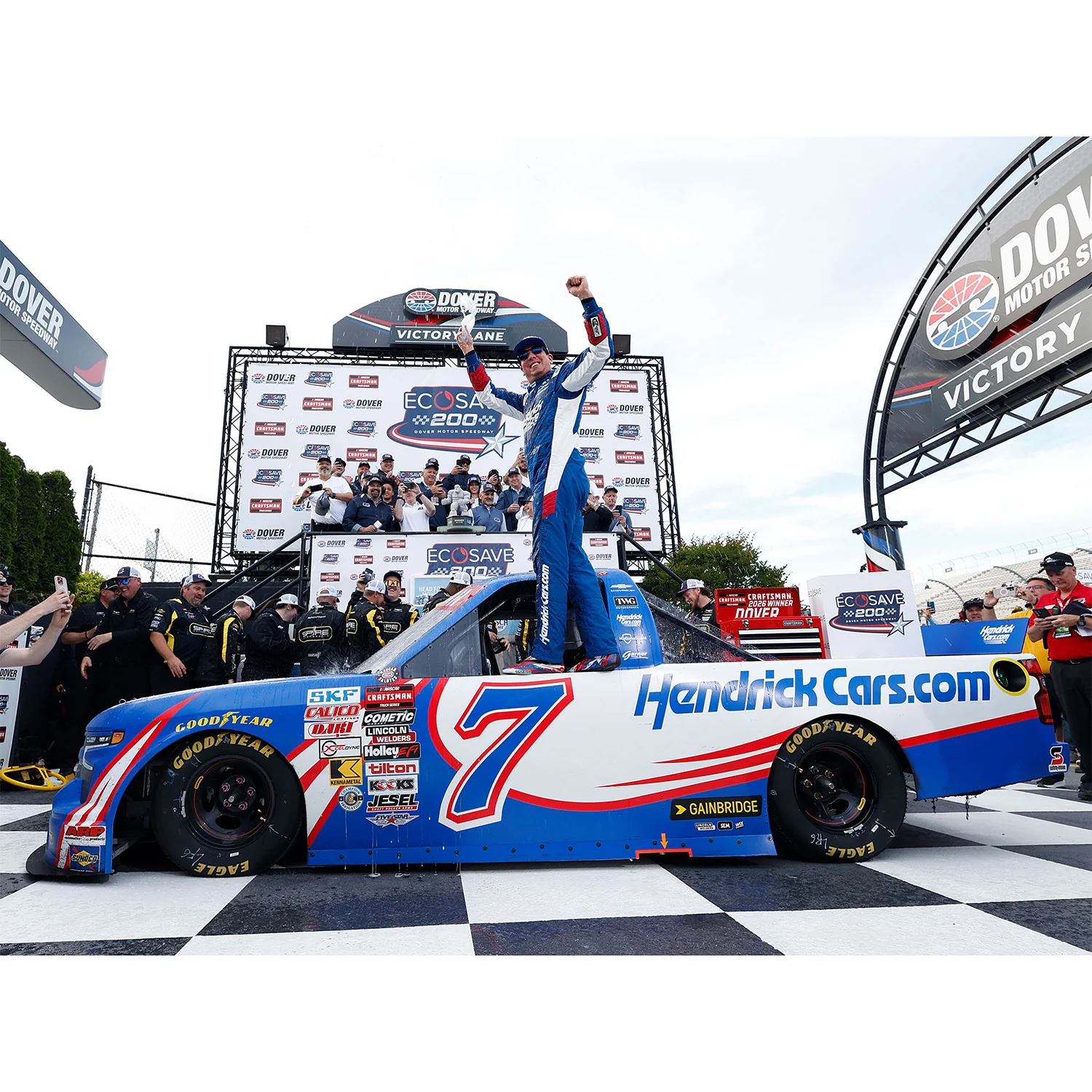 Kyle Busch Dover Truck Series Race Win 1:24 Standard 2026 Diecast Preorder - Currently Projected December - Image 2