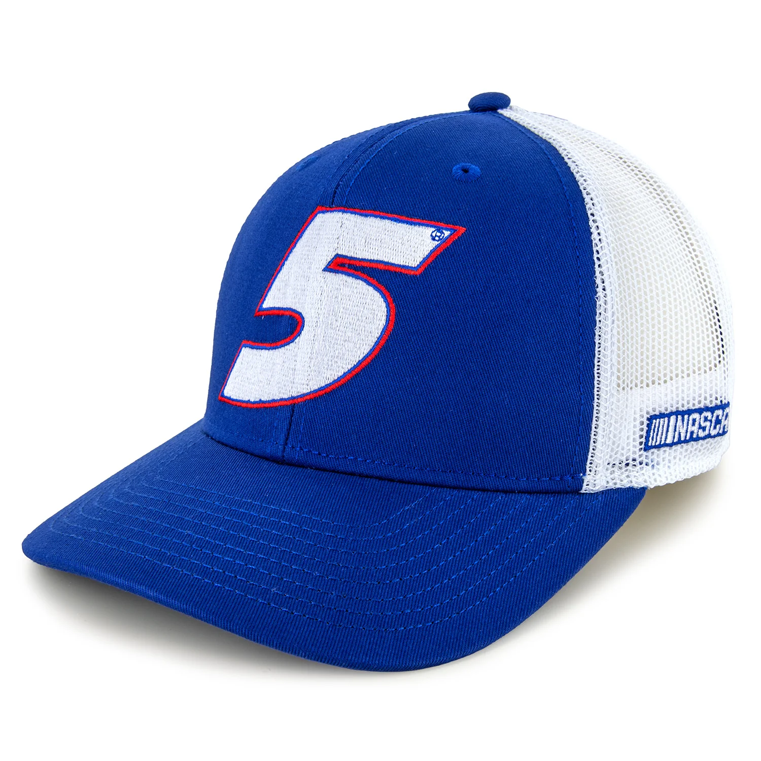 Kyle Larson 2026 Big Number #5 Mesh NASCAR The Game Hat Exclusive Blue/White