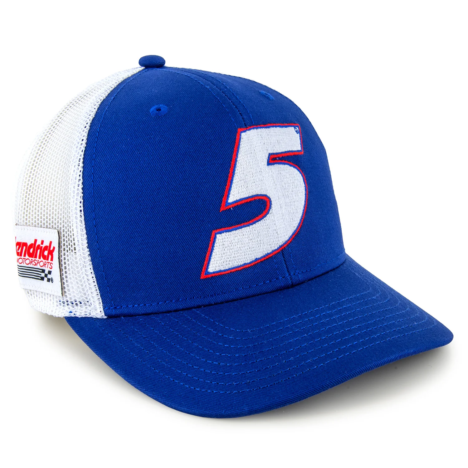 Kyle Larson 2026 Big Number #5 Mesh NASCAR The Game Hat Exclusive Blue/White - Image 3