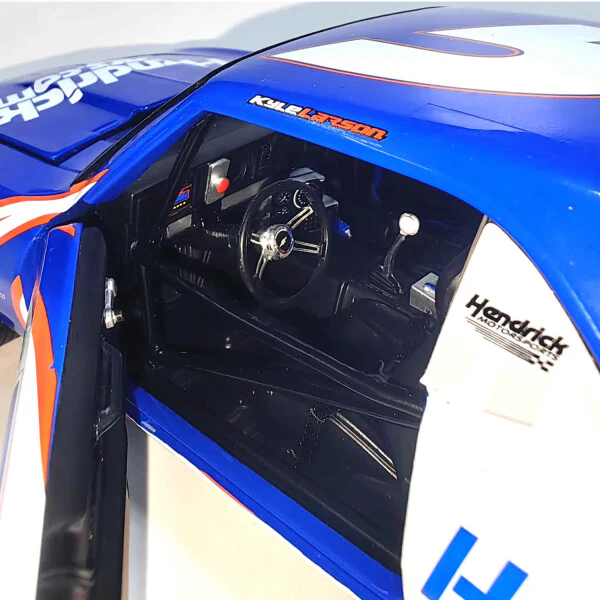 Greenlight Kyle Larson First HMS Win (Vegas 2021) Tribute 1:18 Standard 1969 Camaro Diecast Car - Sale - Image 3