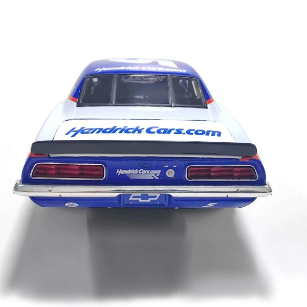 Greenlight Kyle Larson First HMS Win (Vegas 2021) Tribute 1:18 Standard 1969 Camaro Diecast Car - Sale - Image 4