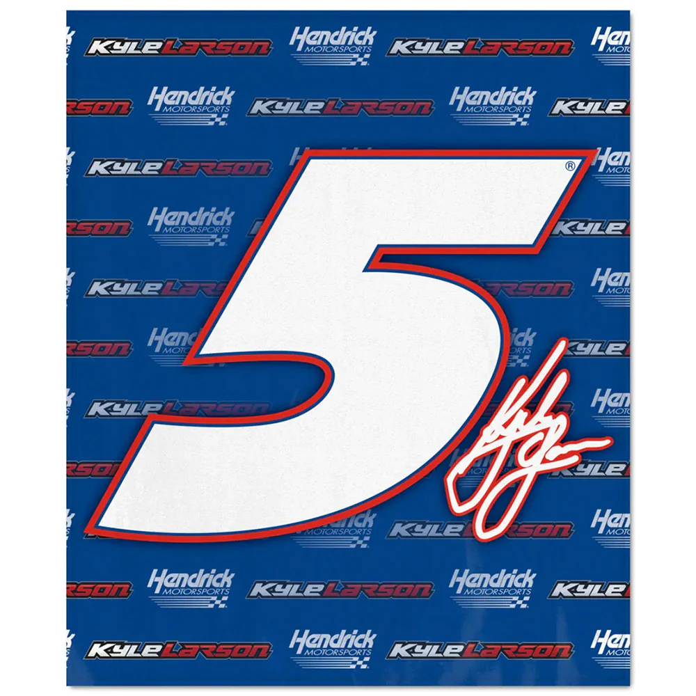 Kyle Larson 50x60 Ultra Soft #5 Blanket - Image 2