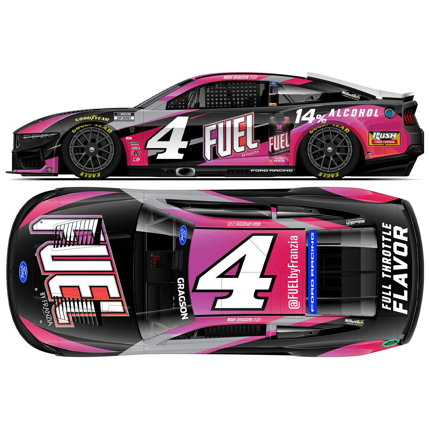 Noah Gragson FUEL by Franzia 1:64 2026 Diecast Car Preorder - Currently Projected October - Image 2