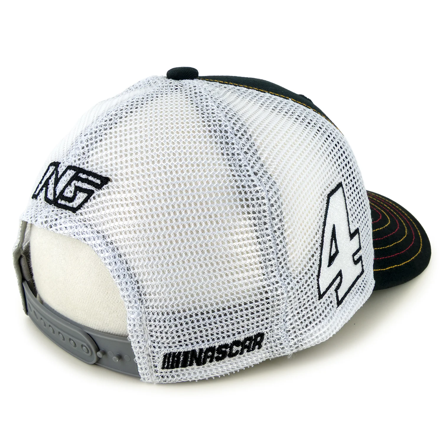 Noah Gragson Rush Truck Centers Sponsor Mesh Hat Black/White - Image 2