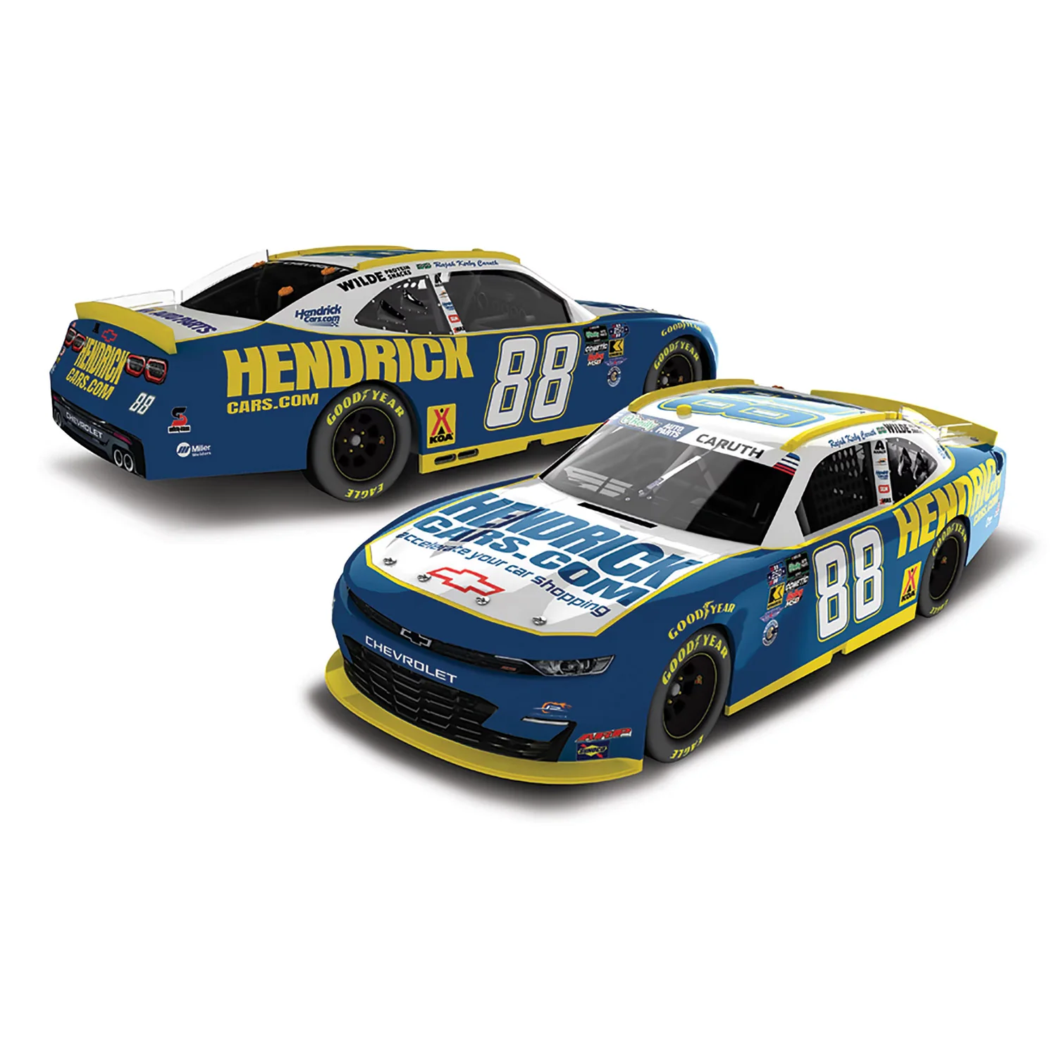Rajah Caruth HendrickCars San Diego JRM Navy 2006 Throwback 1:24 Standard 2026 Diecast Car Preorder - Currently Projected December