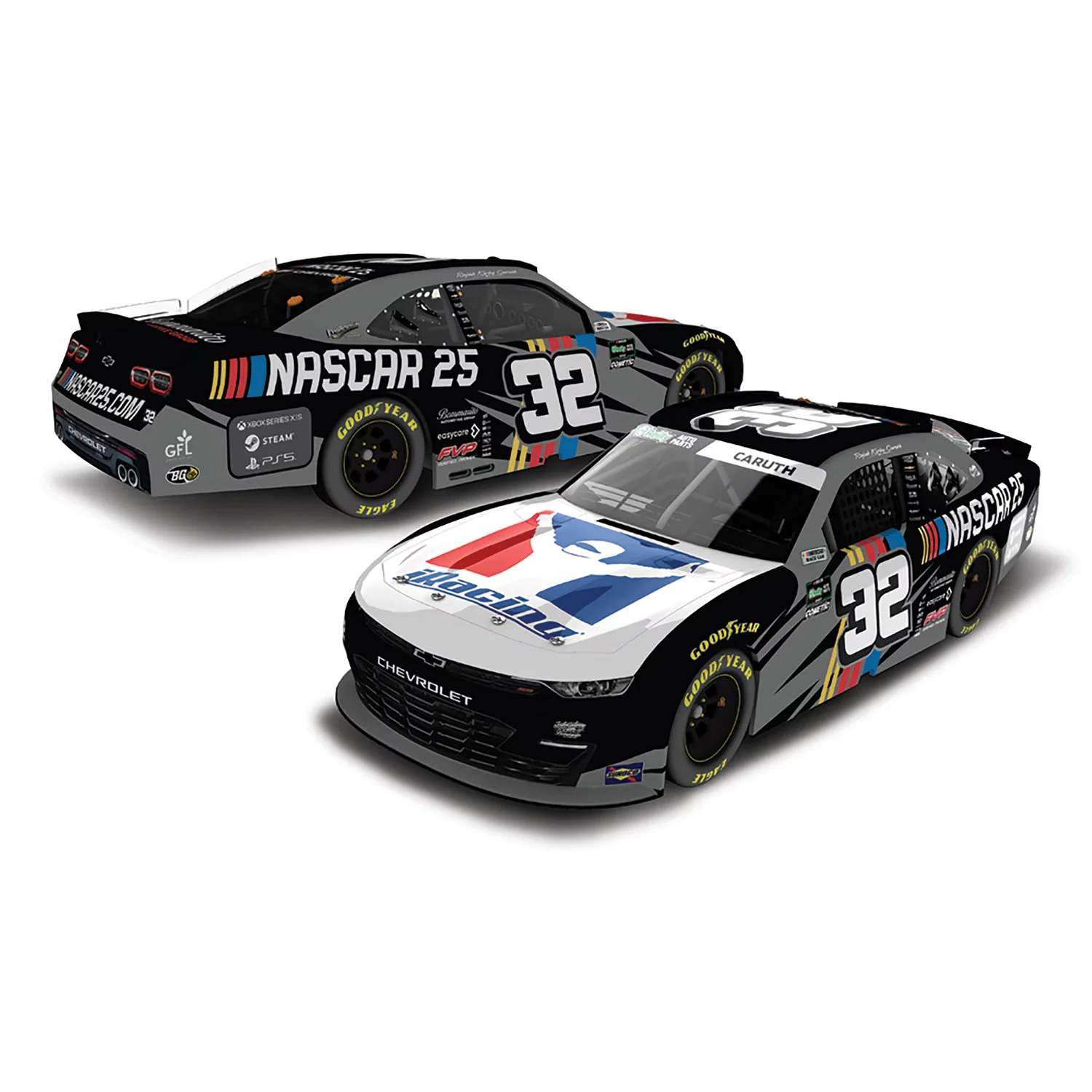 Rajah Caruth iRacing / NASCAR 25 1:64 2026 Diecast Car Preorder - Currently Projected October