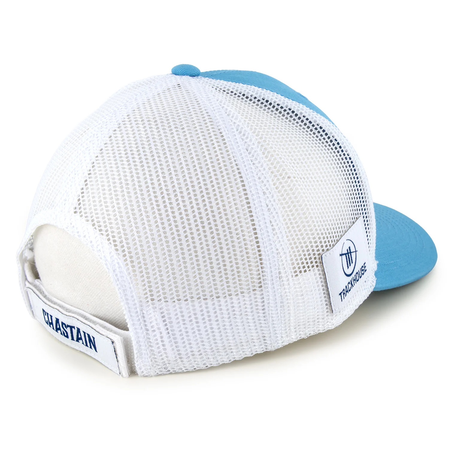 Ross Chastain 2026 Big Number #1 Mesh NASCAR The Game Hat Exclusive Blue/White - Image 2