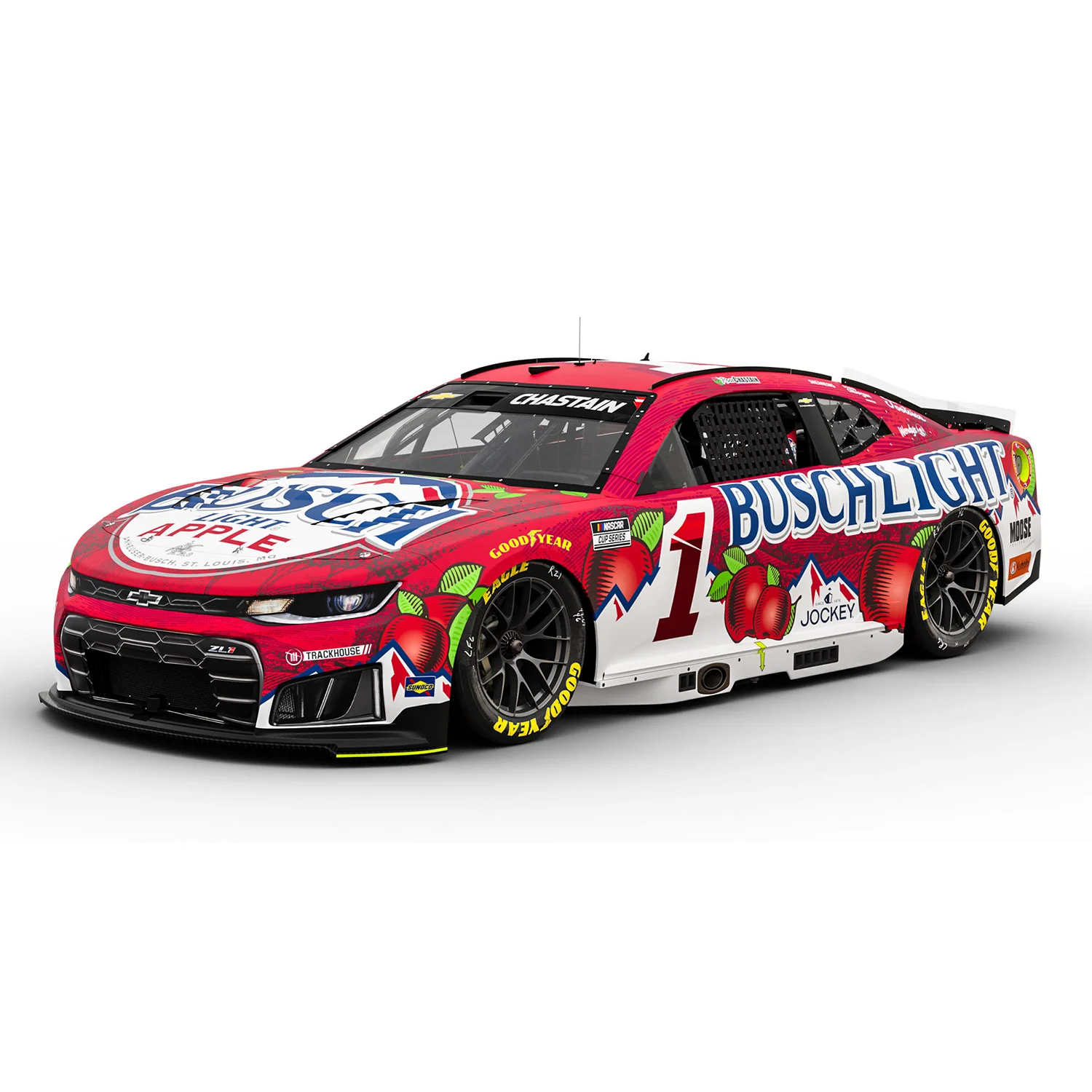 Ross Chastain ELITE Busch Light Apple 1:24 2026 Diecast Car Preorder - Currently Projected November - Image 2