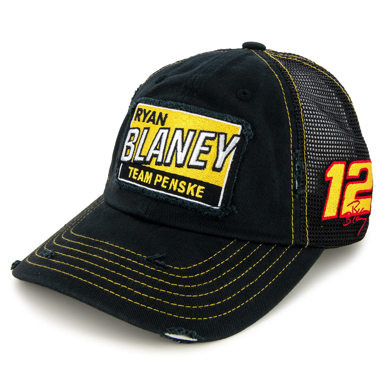 Ryan Blaney Vintage Patch Hat Black