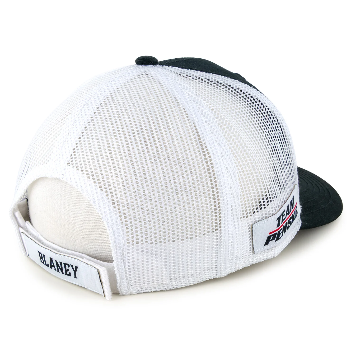 Ryan Blaney 2026 Big Number #12 Mesh NASCAR The Game Hat Exclusive Black/White - Image 2