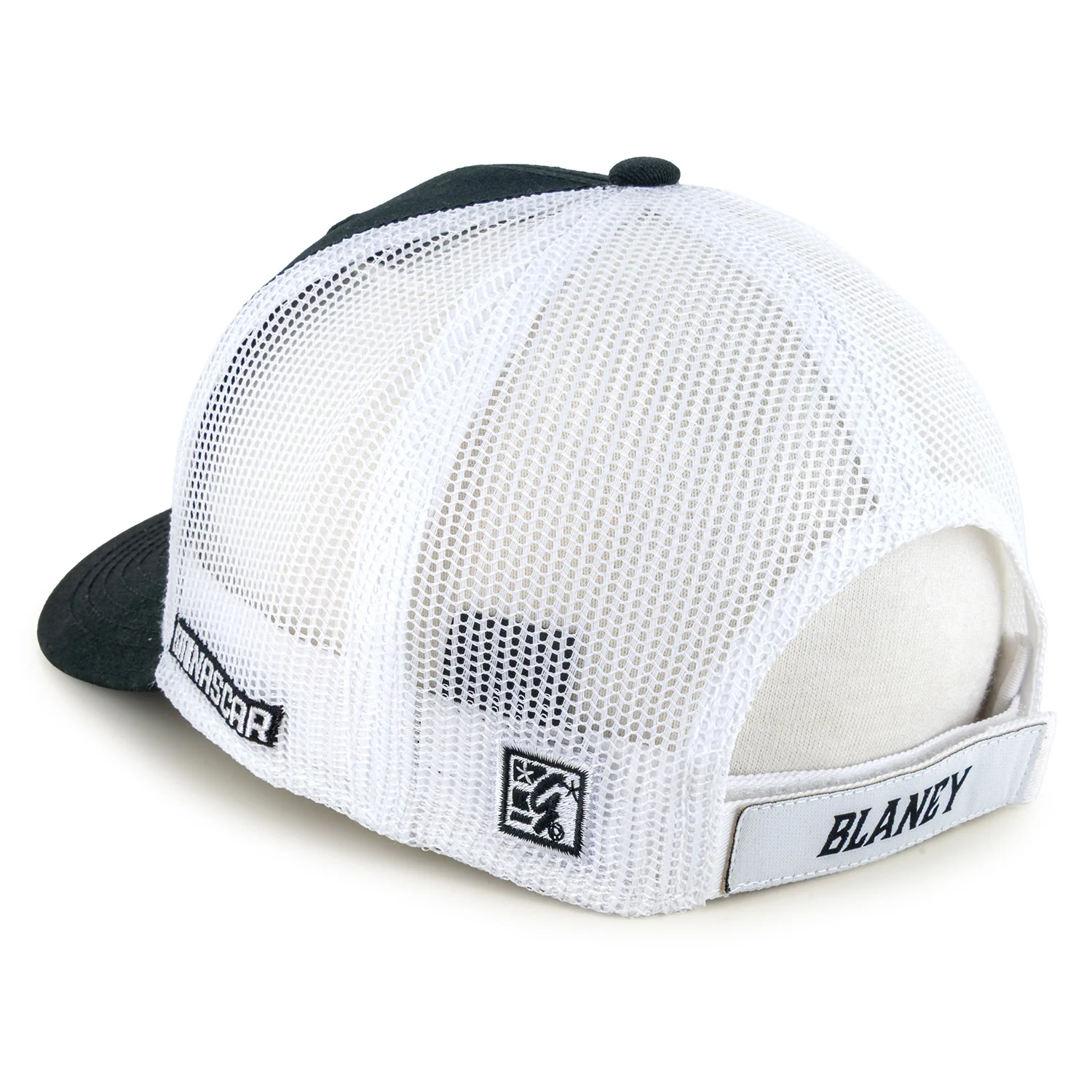 Ryan Blaney 2026 Big Number #12 Mesh NASCAR The Game Hat Exclusive Black/White - Image 4