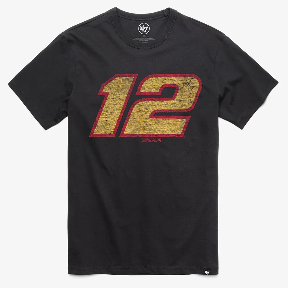 Ryan Blaney Car Number #12 Franklin 47 Brand T-Shirt