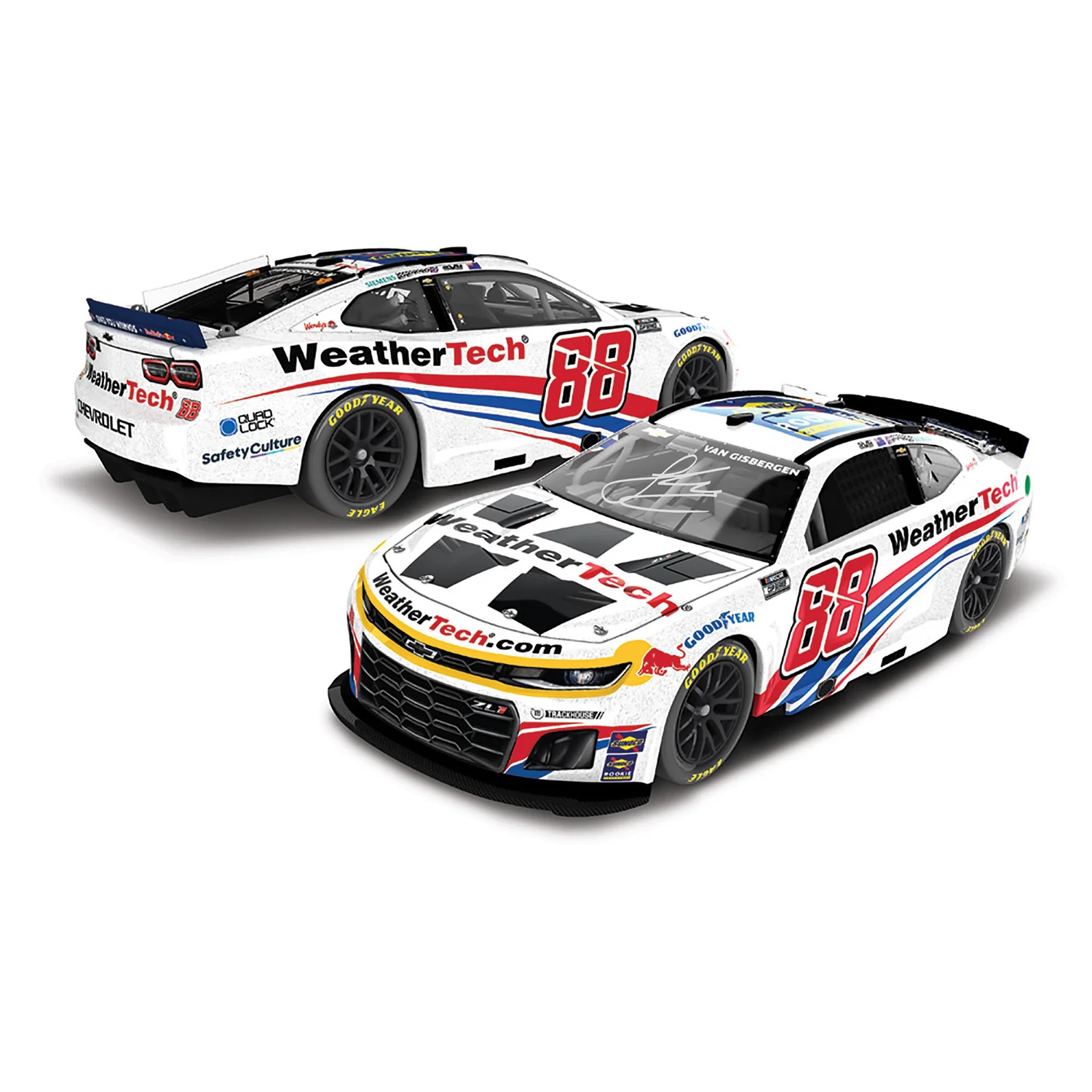Shane van Gisbergen Autographed Cup Series Rookie of the Year 1:24 Galaxy Color 2025 Diecast Car Preorder - Currently Projected October